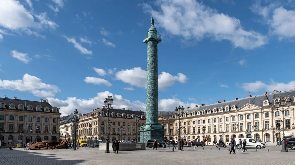 La colonne Vendôme et la place Vendôme