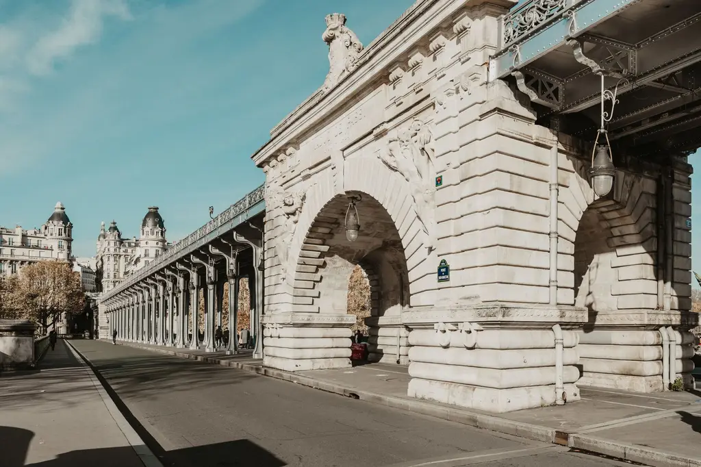 Le pont de Bir-Hakeim et son viaduc